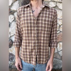 Men’s flannel size M